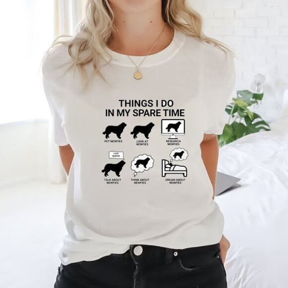 Tops - Funny Newfoundland Dog Shirt For Newfoundland Owners Shirt